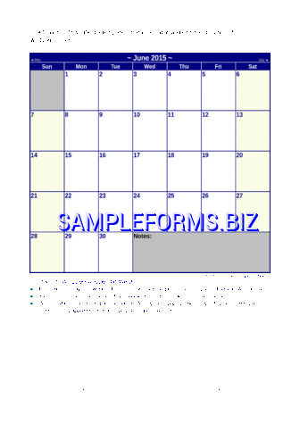 June 2015 Calendar 1 docx pdf free